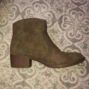 Brown booties